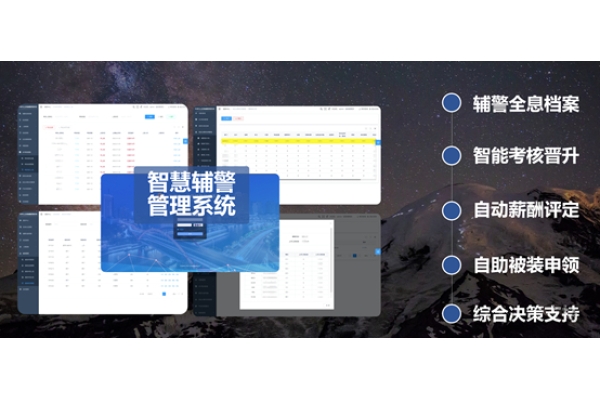 智能輔警管理系統